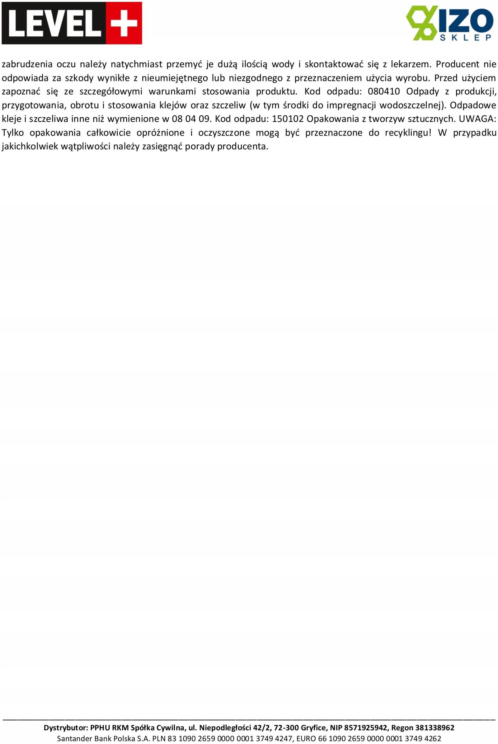 Level+ 08 Folia W Płynie 20kg Hydroizolacja - Opinie i ceny na Ceneo.pl