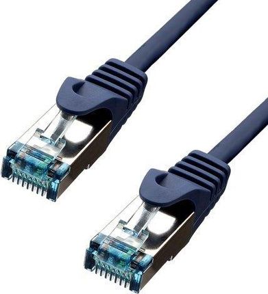 Proxtend S/FTP CAT6A LSZH AWG 26 CU niebieski 0.75M (6ASFTP0075BL)