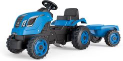 Zdjęcie Smoby Traktor Farmer Xl Z Przyczepą Niebieski 710129 - Braniewo