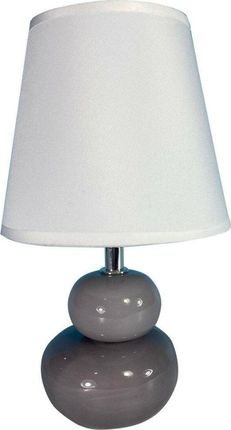 Lampa stołowa Versa Szary Ceramika Materiałowy (15 x 22,5 9,5 cm) (S3409475)