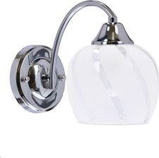 Zdjęcie Candellux Prego Lampa Kinkiet Chromowy E27 Klosz Bezbarwny (2109449) - Mikołów