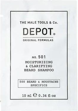 Depot NO. 501 Moisturizing Szampon do Brody 10 ml