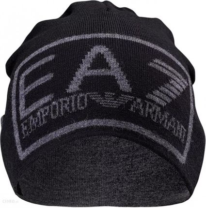 EMPORIO ARMANI EA7 męska markowa czapka BLACK NOWOŚĆ
