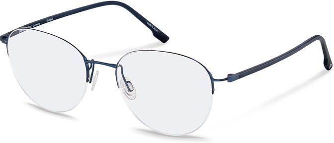 Rodenstock R7147 a 5619 145 0000 e57 Prescrizione Eyewear Frame, Dark Grey, Black, 56 Unisex Adulto