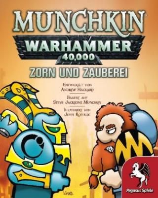 Pegasus Spiele Munchkin Warhammer 40.000 Zorn und Zauberei (wersja niemiecka)