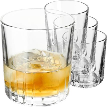 Kadax Szklanki Do Whisky I Drinków 310ml 4szt. (29139)