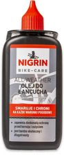 Zdjęcie Nigrin Olej Do Łańcucha Rowerowego All Weather 100ml Czarny Czerwony Szary - Łochów