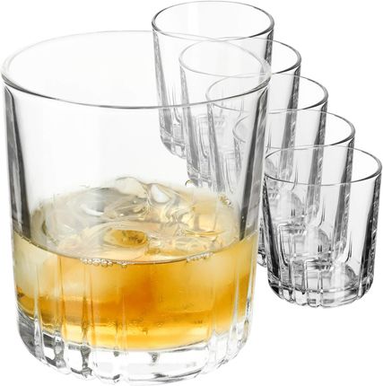 Kadax Szklanki Do Whisky I Drinków 280ml 6szt. (29140)