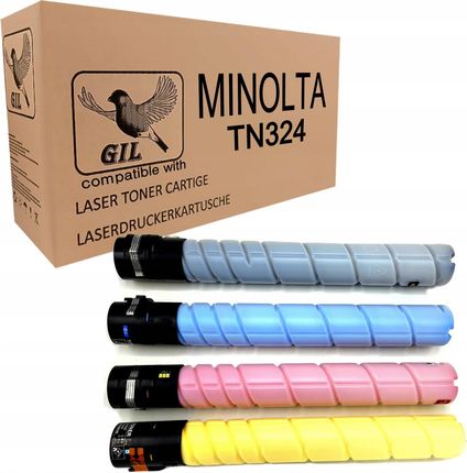 コニカミノルタ　TN324 4点セット コニカミノルタ（KONICA MINOLTA）TN-324（黒・青・赤・黄）4色