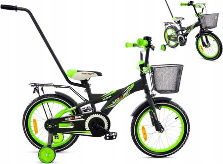 Mexller Rower Dziecięcy 12 Bmx Czarno Zielony Mat
