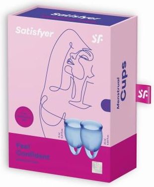 Satisfyer Kubeczki Menstruacyjne Feel Confident X2 (62981)