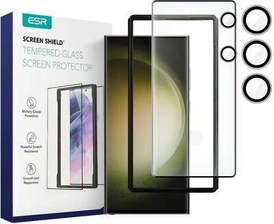 Szkło hartowane ESR Protector Set 2-Pack do Samsung Galaxy S23 Ultra  Przezroczysty - Opinie i ceny na Ceneo.pl