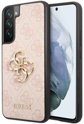 Etui GUESS 4G Big Metal Logo do Samsung Galaxy S23+ Różowy