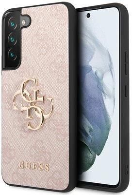 Etui GUESS 4G Big Metal Logo do Samsung Galaxy S23 Różowy