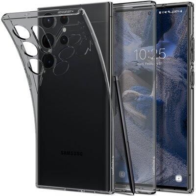 Etui SPIGEN Liquid Crystal do Samsung Galaxy S23 Ultra Przezroczysto-szary