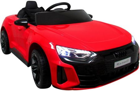 Audi E Tron Gt Czerwony Auto Na Akumulator Eva Skóra Pilot