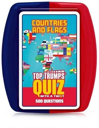 Winning Moves Top Trumps Quiz Countries & Flags (wersja angielska)