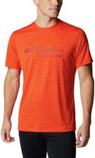 Zdjęcie Columbia Koszulka Męska Trinity Trail Graphic Tee T-Shirt Pomarańczowy - Jastrzębie-Zdrój