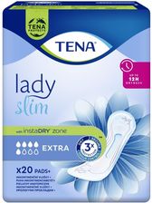 jakie Higiena osób starszych i niepełnosprawnych wybrać - TENA Lady Slim Extra Wkładki dla Kobiet 20szt