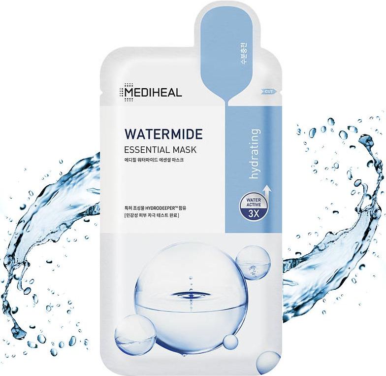 Maseczka Mediheal Nawilżająca Maska W Płachcie Watermide 24ml Opinie I Ceny Na Ceneopl 5428