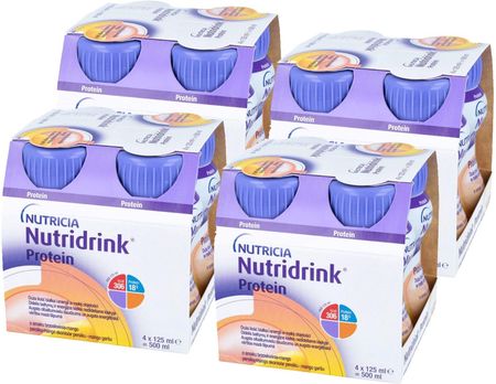 Nutridrink Protein Brzoskwinia-Mango 16x125ml