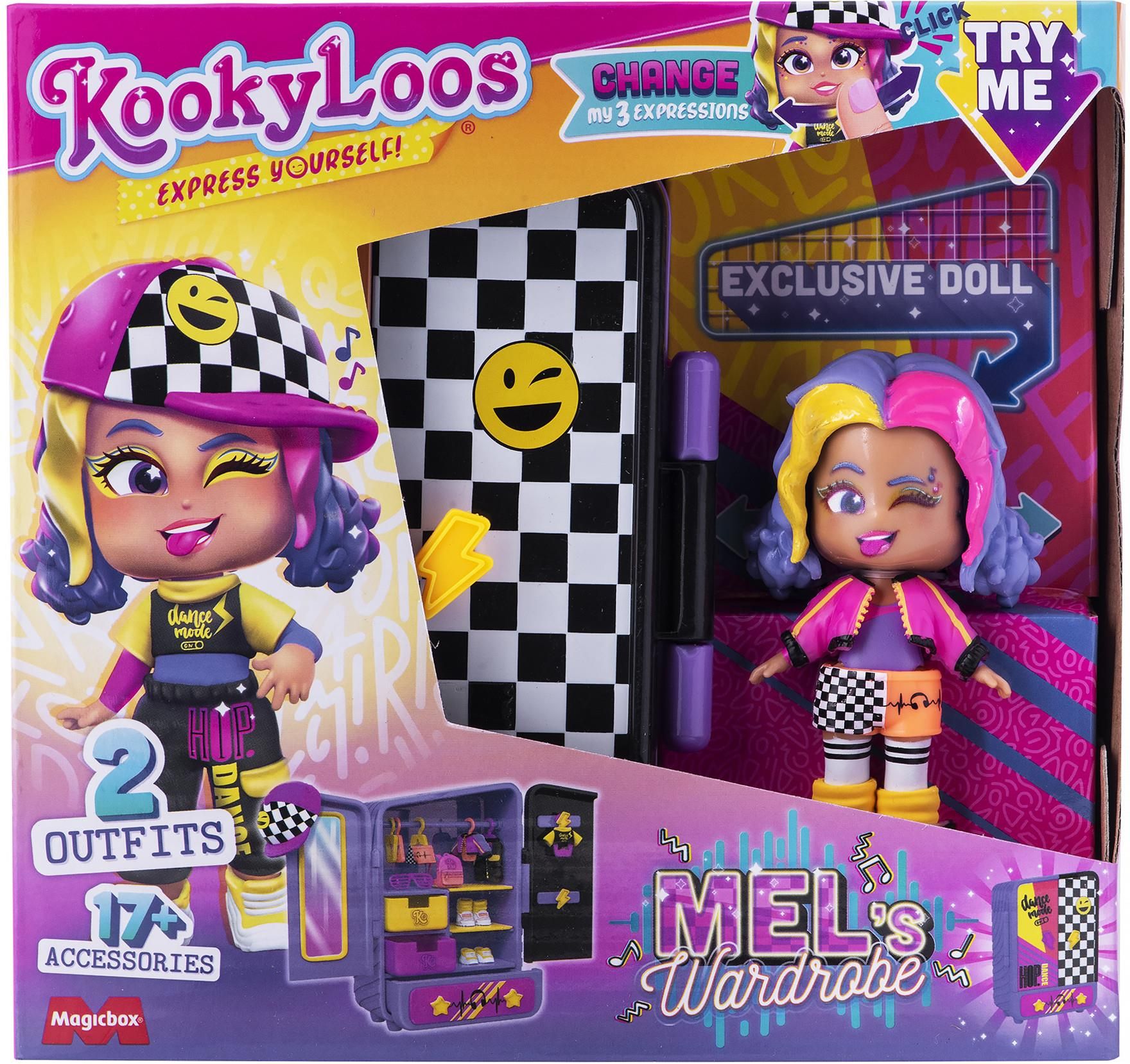 Lalka Magic Box Kookyloos Mel'S Wardrobe PKLSP114IN80 - Ceny