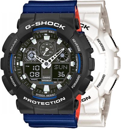 Casio G-Shock SET GA-100B-7AER + BEZEL 10508136 + PASEK 10527467