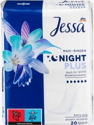 Jessa Night Plus Podpaski 20 szt.