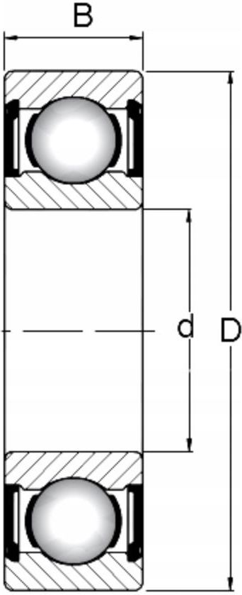 Lager 6002-2rs 15x32x9mm für Rasenmäher bosch