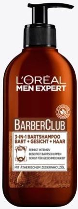 L'Oreal Men Expert Barber Club Żel broda + twarz + włosy (DE) 200ml