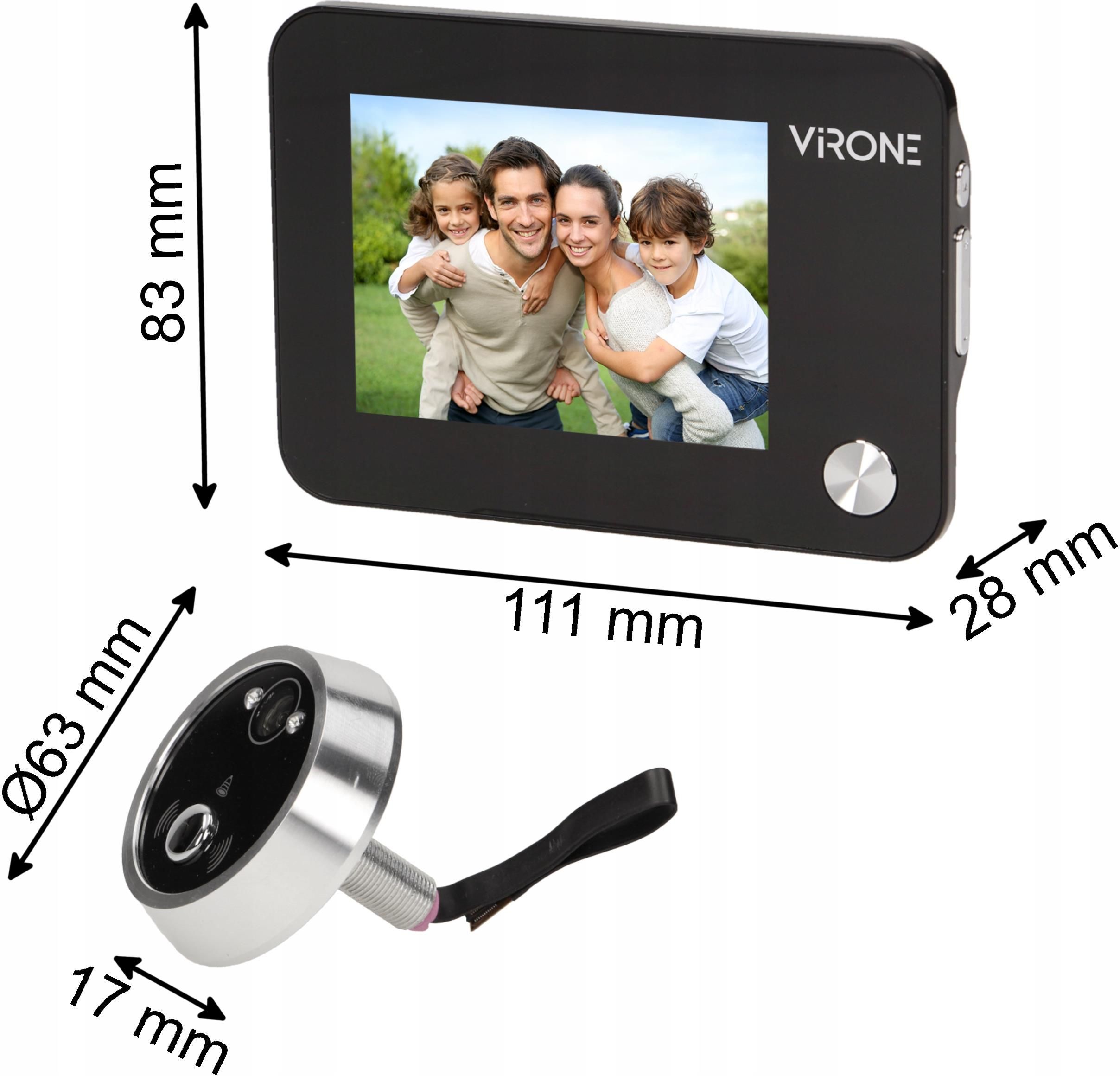 Virone WL-5 Rechargeable Torch With Power Bank LED COB 3W+1W