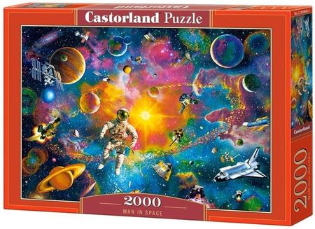 Castorland Puzzle 2000El. Man In Space Castor