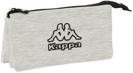 Kappa Piórnik Potrójny Grey Knit Szary 22X12X3Cm