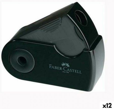 Faber-Castell Temperówka Sleeve Mini Czarny 12szt.