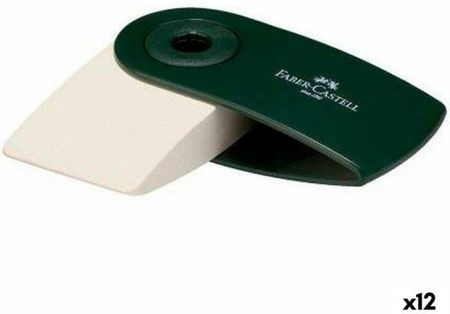 Faber-Castell Gumka Do Mazania Sleeve Mini Torba Kolor Zielony 12szt.