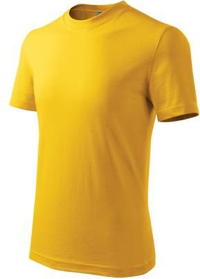 Malfini Classic koszulka dziecięca, żółta, 160g / m2 - Rozmiar:10lat/146cm