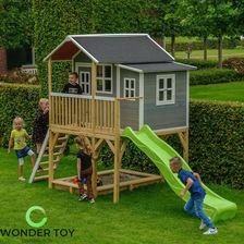 Zdjęcie Exit Toys Drewniany Plac Zabaw Domek Ogrodowy Na Palach Xxl - Bytom
