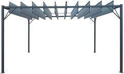 Antracytowa Pergola Tarasowa Malaga 3X4M Garden Point