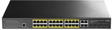 Cudy 28P Gs2028Ps4 (24X10/100/1000Mbit Poe+, 4Xsfp/Combo) (GS2028PS4300W)