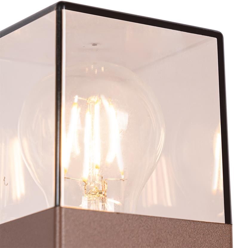 Industriële staande buitenlamp roestbruin 70 cm IP44 - Denmark