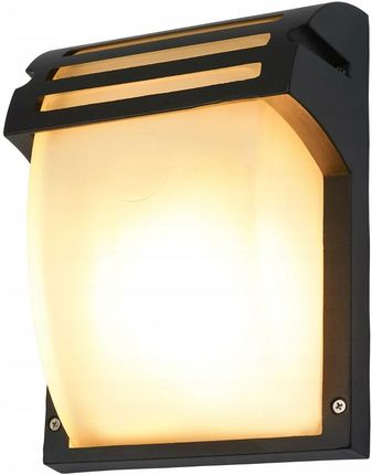 Lampa Ogrodowa Kinkiet Elewacyjny Kalio E27 Ip54 Czarna