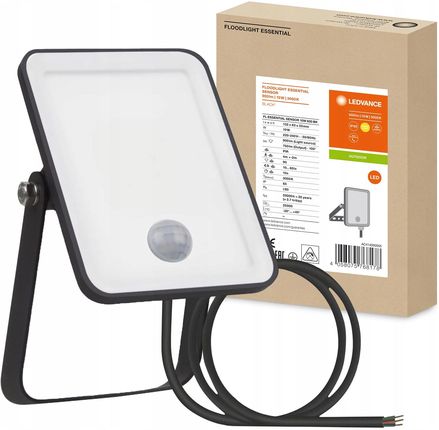 Naświetlacz Led 10W Ip65 Czujnik Ruchu Ledvance