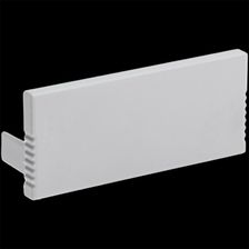 Lumiled Zaślepka Do Profilu Podtynkowego Architektonicznego Typ P Xl Szara Pełna Tworzywo Sztuczne