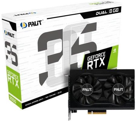 Palit GeForce RTX 3050 DUAL 8GB GDDR6