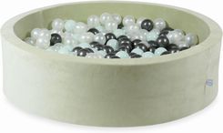 Zdjęcie Mimii Pokrowiec Na Suchy Basen Różne Rozmiary Velvet Soft Jasno Miętowy 110X30Cm - Dzierzgoń