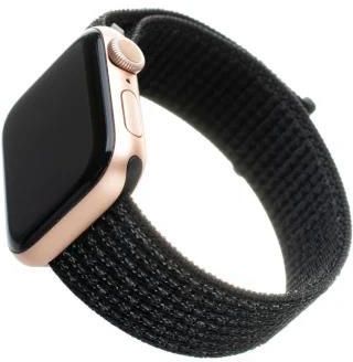 Fixed Nylon Strap Do Apple Watch Reflective Black