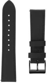 Fixed Leather Strap Do Smartwatch (20mm) Wide Black
