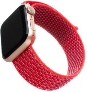 Fixed Nylon Strap Do Apple Watch Dark Pink