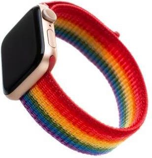 Fixed Nylon Strap Do Apple Watch Rainbow