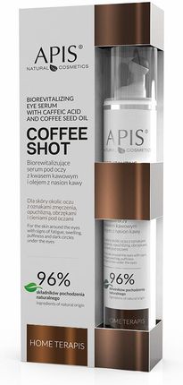 APIS Coffee Shot Home Terapis Biorewitalizująca Maska pod Oczy 50ml